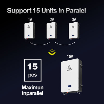 Hybride Net Powerwall Lifepo4 Home Battery 48V 200ah 10Kwh 51.2v 300ah Lithium Ion Batterijen Met WIFI