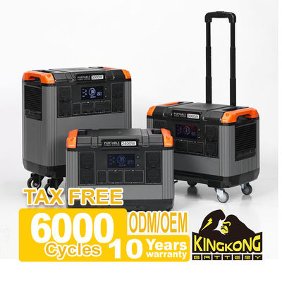 LiFePO4 accu-energiecentrale voor buitencamping 150W 300W 500W 1000W 2400W 3000W