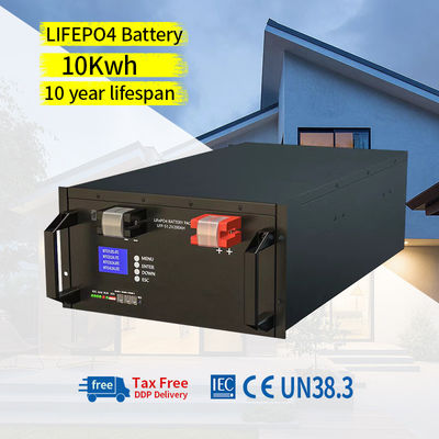 Cyclusduur 6000 Times 51.2V 300ah 100Ah Lifepo4 Lithium Ion Batterijen voor zonne-energie