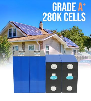 12V 24V 48V zonne-energiesysteem met OEM 3.2V 280Ah 304Ah 340Ah Li-ion batterij