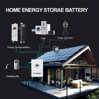 20kw 10kw 5kwh Lifepo4 zonne-energie opslagkas met omvormer en BMS Lifepo4 batterij