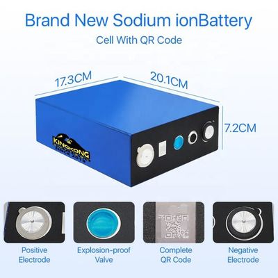 Na-natrium-ion batterijcel 3.1v 220ah Voor elektrische fiets -10C werktemperatuur