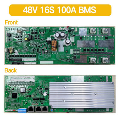 16S 48V Smart BMS voor zonne-systeemopslag 100A 200A LiFePO4 batterijbeheersysteem