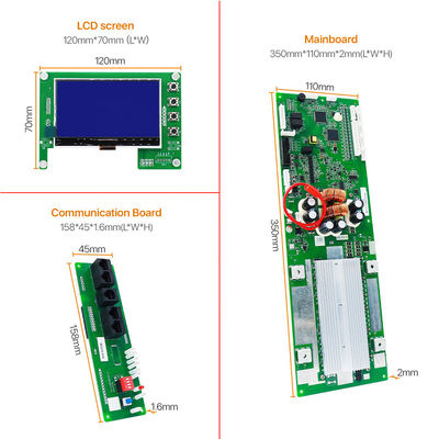 16S 48V Smart BMS voor zonne-systeemopslag 100A 200A LiFePO4 batterijbeheersysteem
