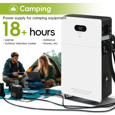 Energiecentralebank All In One Inverter Hybride Off Grid AC 5kw 10kw 15kw 20kw Zonne-Lithium LiFePO4 Energy Storage Battery System