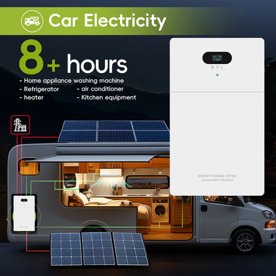 Energiecentralebank All In One Inverter Hybride Off Grid AC 5kw 10kw 15kw 20kw Zonne-Lithium LiFePO4 Energy Storage Battery System