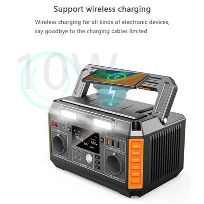 520WH Lithium Ion Battery Solar Panel Powered Portable Solutions met MPPT Controller