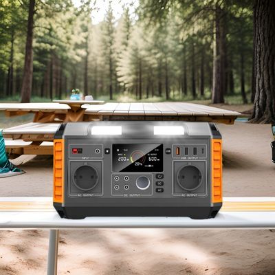 520WH Lithium Ion Battery Solar Panel Powered Portable Solutions met MPPT Controller