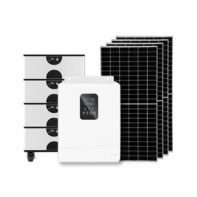 Volledig off-grid 10kw zonne-energiesysteem met CE-certificaat en gratis installatiedienst
