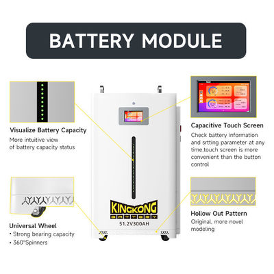 Custom 5Kwh 10Kwh 15Kwh 20Kwh Lifepo4 48V Lithiumbatterie 48V Volt 100Ah 200Ah 300Ah 400Ah Lifepo4 Batterijpakket Voor Zonne-systeem