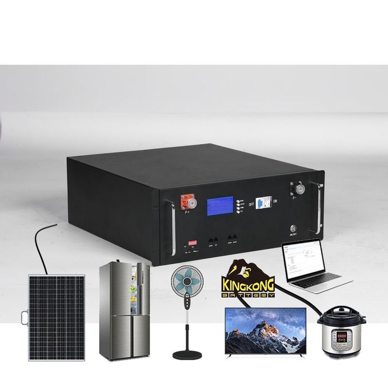 IP55 OEM 48V 100AH LiFePO4 batterijpakket voor energieopslag 10-20 KWh