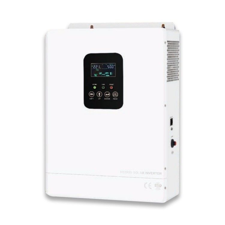 24V 48V Pure Sinus Wave Hybrid Solar Inverter 4 6KW 7KW 8KW 10KW Dual Output 420*310*110M