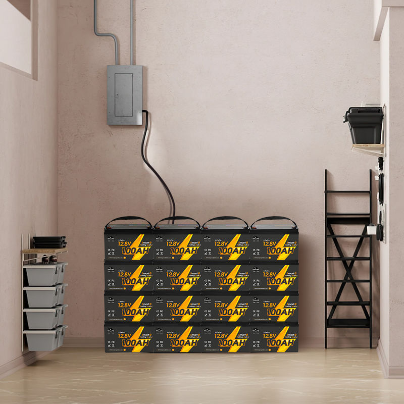 12V 12.8V 24V 48V Volt 100Ah 120Ah 200Ah 300Ah 400Ah Oplaadbare Lifepo4 Diepe Cycle Li Lithium Ion Battery Pack Verzegeld