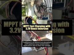 Onze zonnecellen ondersteunen snel opladen met hoge stroom.