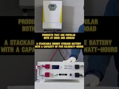 Een zonne-energiesysteem is een stapelbaar energieopslagsysteem met een hoge capaciteit dat tot 8 lagen kan stapelen