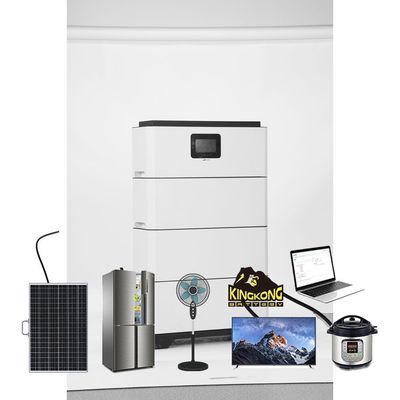 Split HV gestapelde batterij 15kWh 20kWh 30kWh Voor zonne-energie opslag systeem 51.2v 100ah