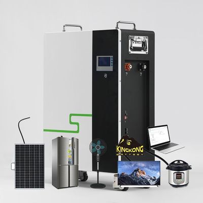 RS232 Communicatiepoort OEM Zonne-energieopslag 5kwh 48v 100ah Lifepo4 Batterij Wandmontage