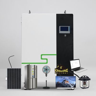 51.2V muur gemonteerde energieopslag Lithiumbatterij 48V 340Ah Lipo4 60kW