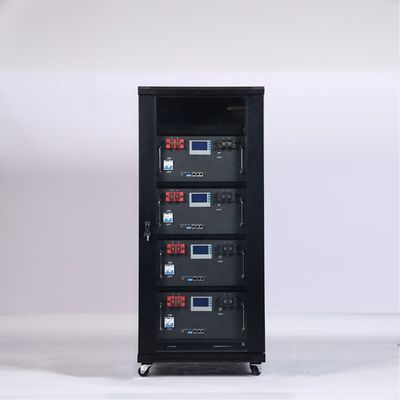 51.2V 100Ah LiFePO4 energieopslagbatterij voor zonne-energiecontainer 19 inch 10