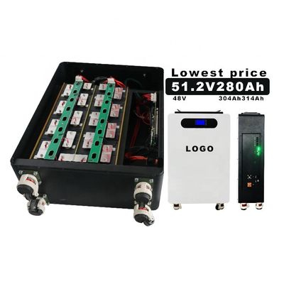 24V 48V 230AH 280AH 16s DIY-batterijbox voor op maat gemaakte OEM-box 15kwh Lifepo4 batterij