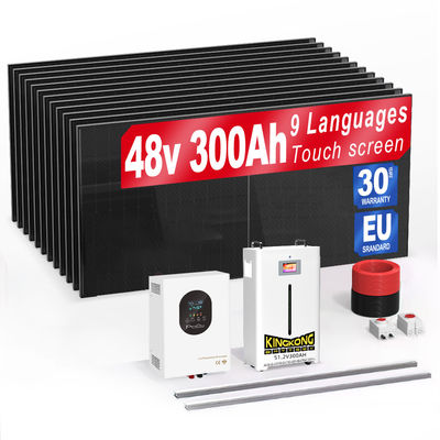 10 12 15Kw Zonnebatterijen Huishoudelijk Elektriciteitsenergie Energieopslag Systeem Met Lifepo4 Batterijpakket Opbergingsgeneratoren